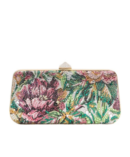 VALENTINO GARAVANI CARRY SECRETS IMITATION DIAMOND EMBROIDERED HANDBAG