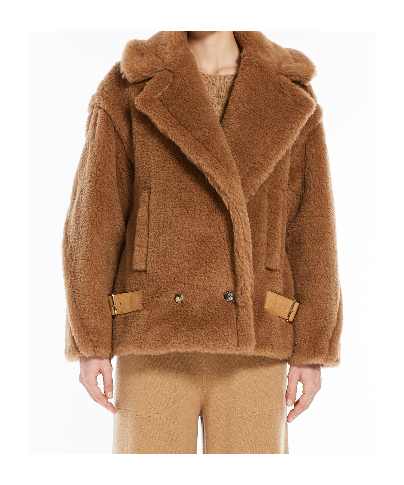 Max Mara Teddy Motorcycle Jacket