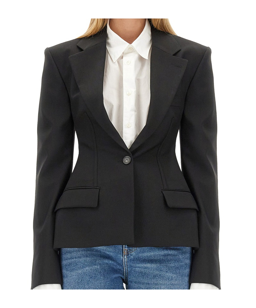 Stella Mccartney Sculpted Jacket In Black