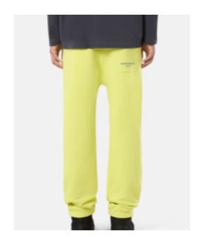 Stone Island Drawstring Sweatpants In Yellow