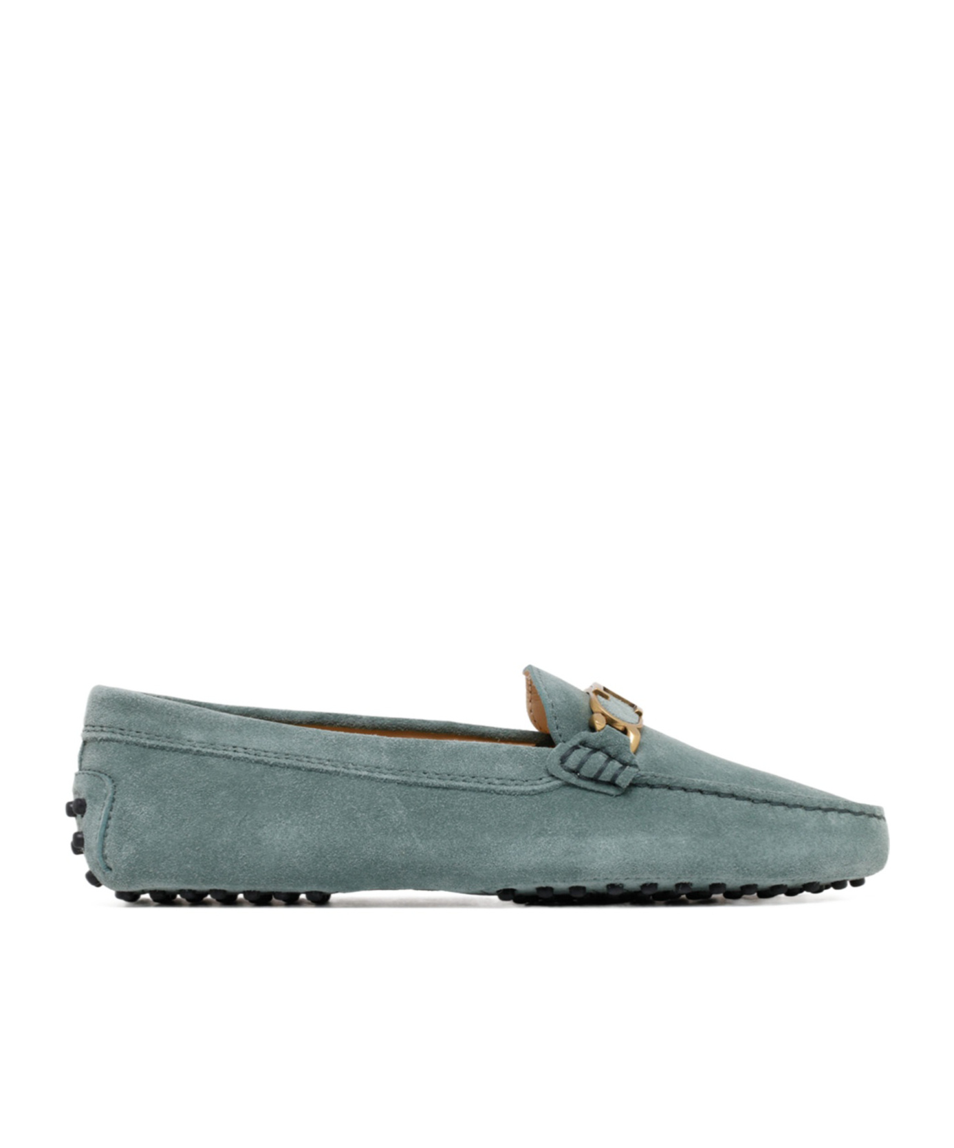 Tod's Flat-bottomed Happy Shoes In Green