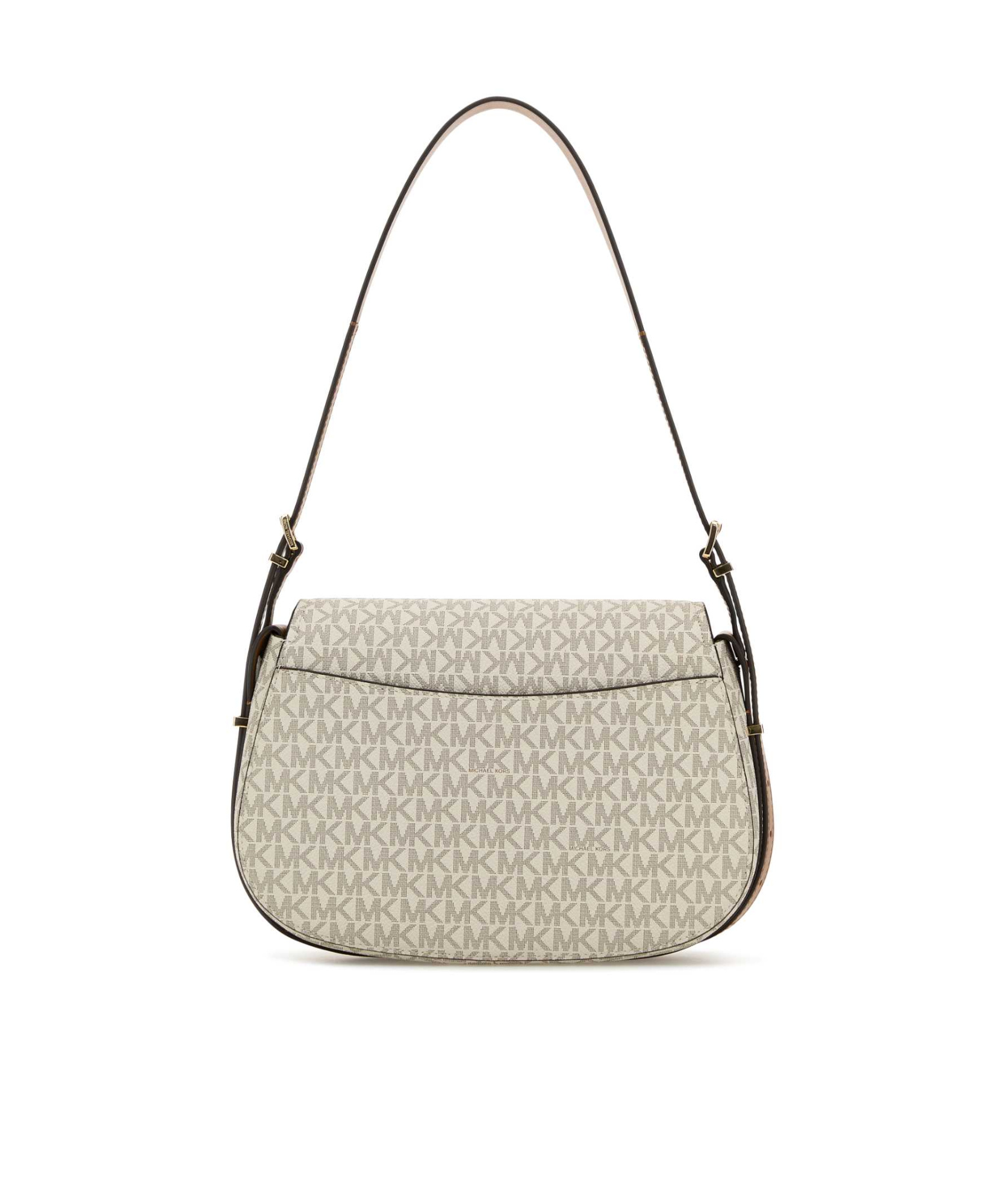 Shop Michael Michael Kors Lydia Shoulder Bag In Nude