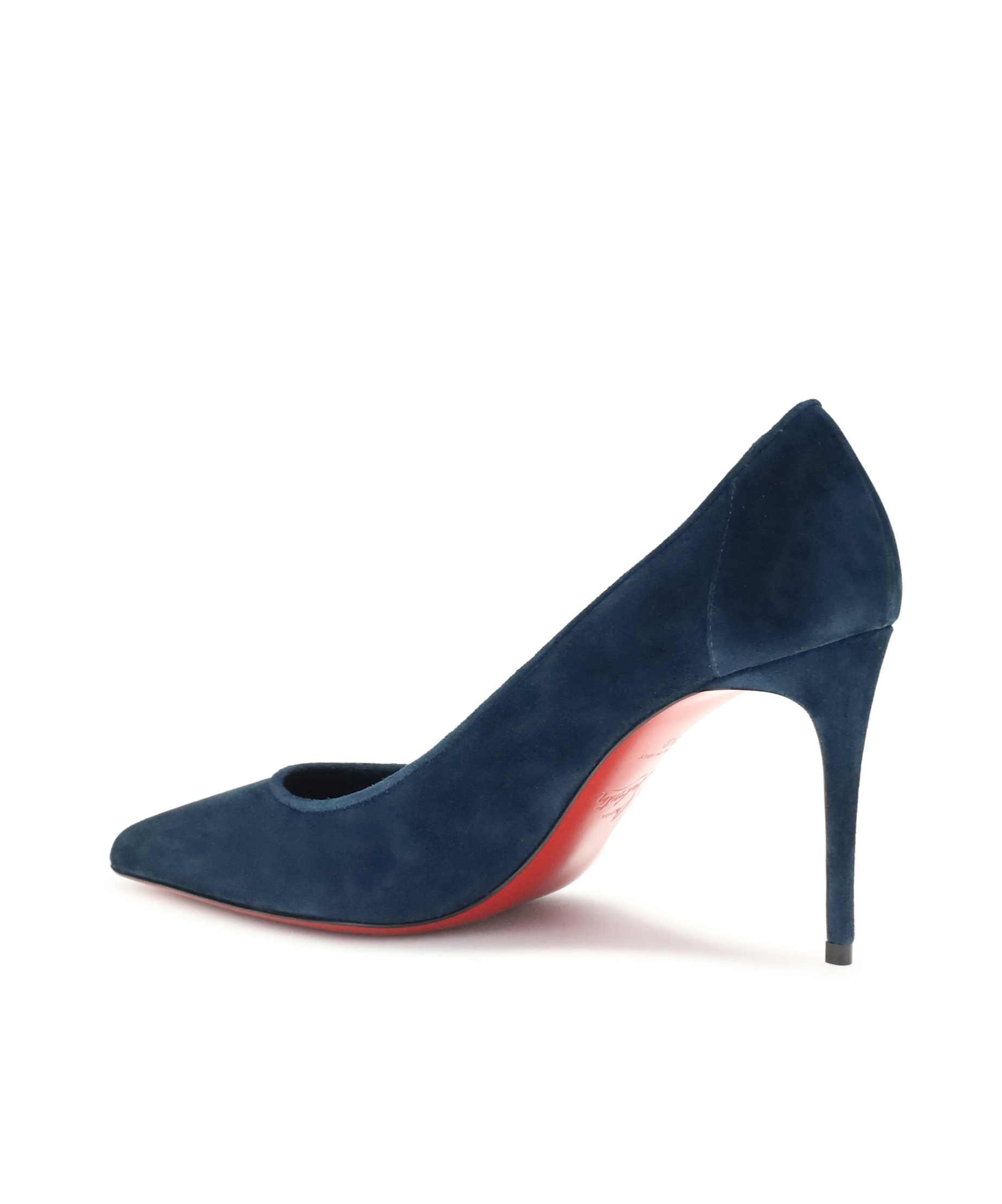 Christian Louboutin Women Sporty Kate Velvet Pumps In Blue