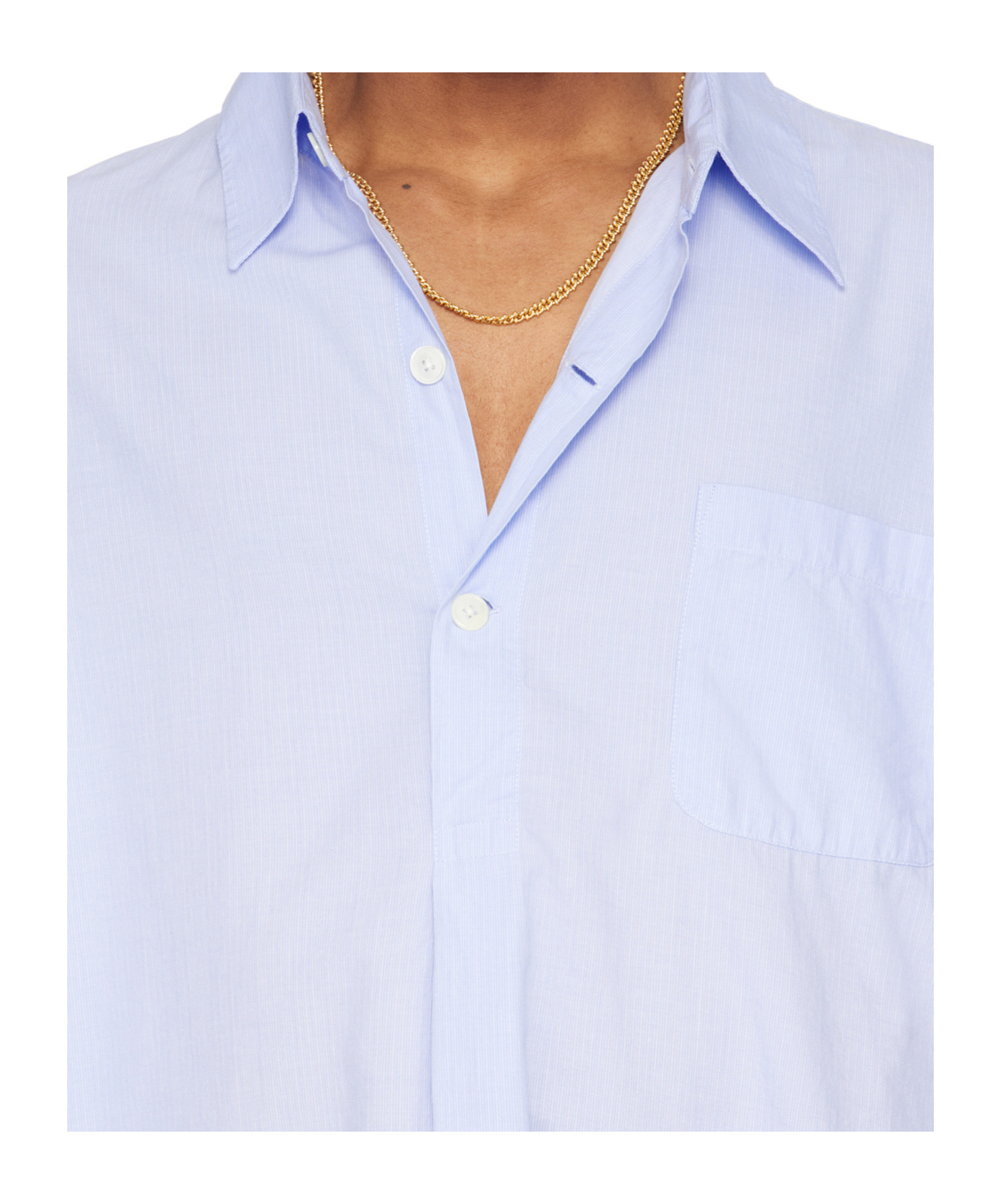 Emanuele Bicocchi Plated Knot Chain Necklace In Yellow