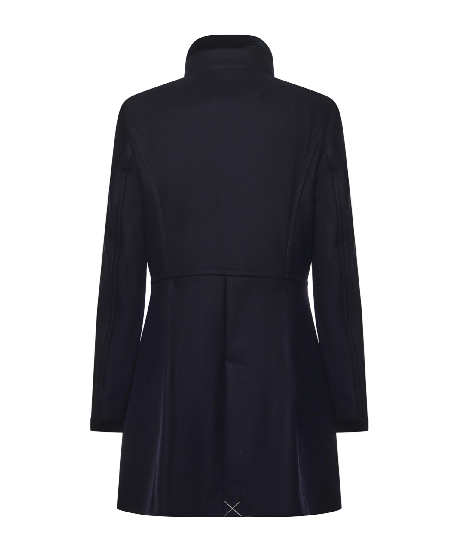 Fay Toggle-fastening Single-breasted Coat In Blue