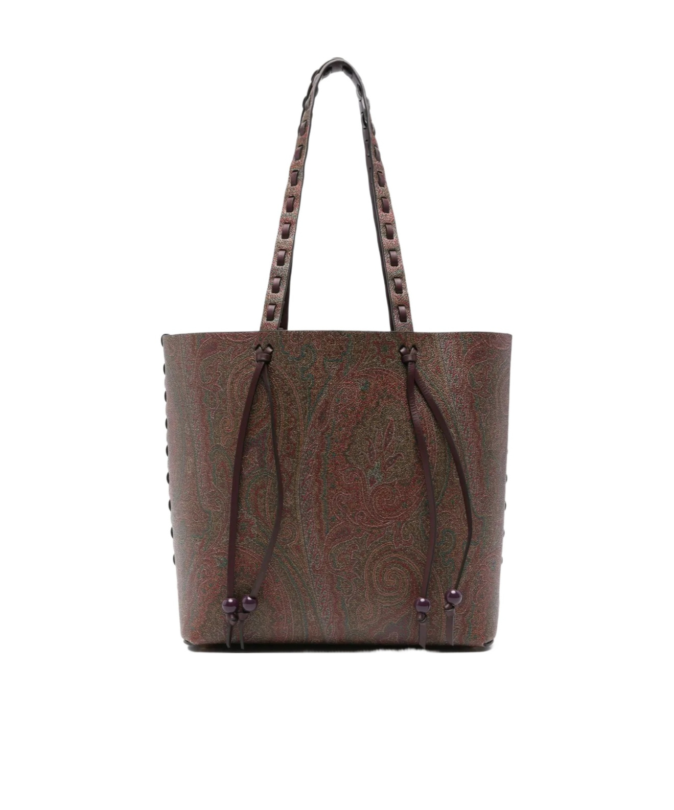 Etro Paisley-pattern Shoulder Bag In Brown