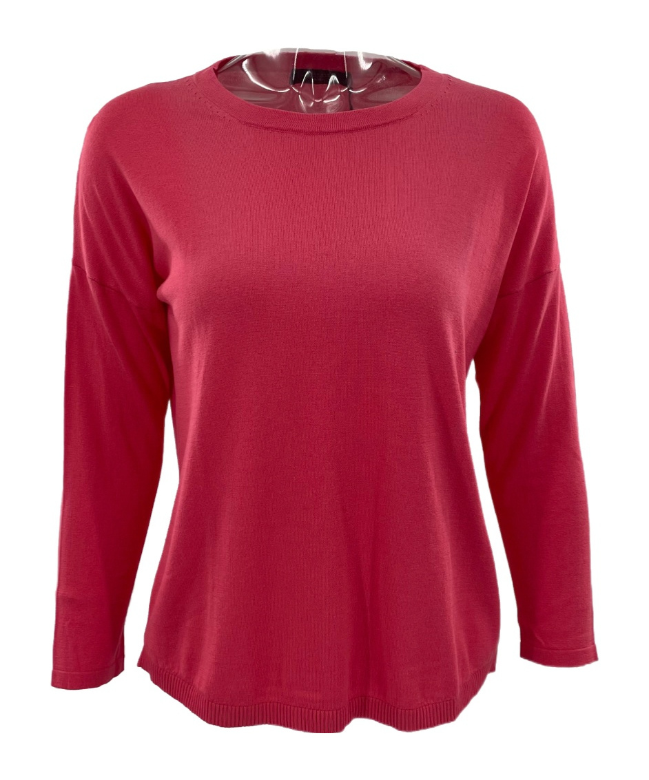 Weekend Max Mara Long-sleeved Sweater In Red