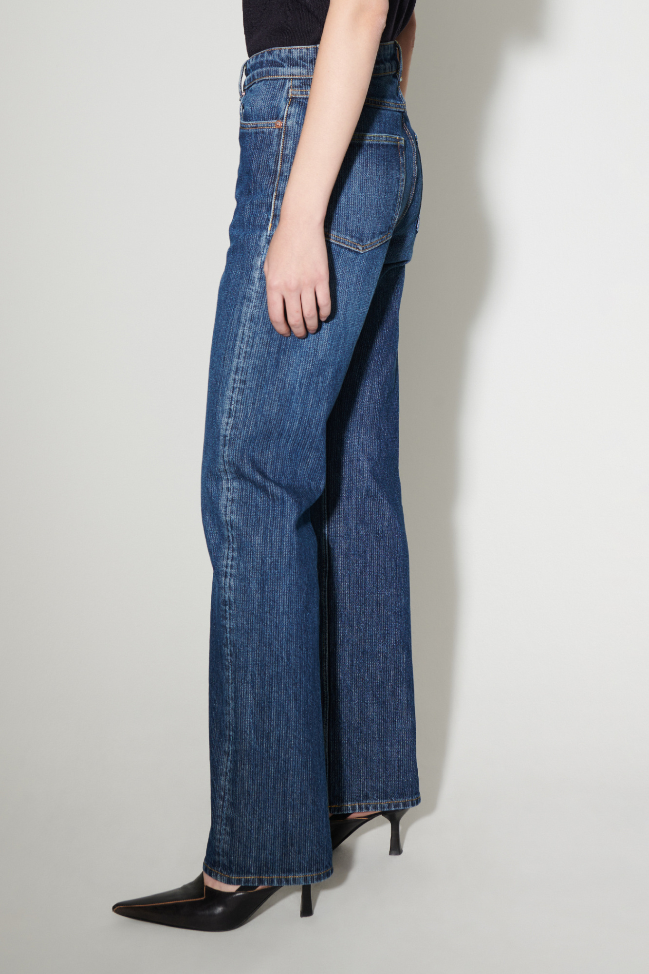 Our Legacy Chain Denim Trousers In Blue
