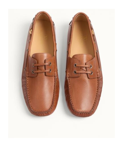 VALENTINO GARAVANI VALENTINO DRIVER FASTAWAY LACE-UP BOAT SHOES