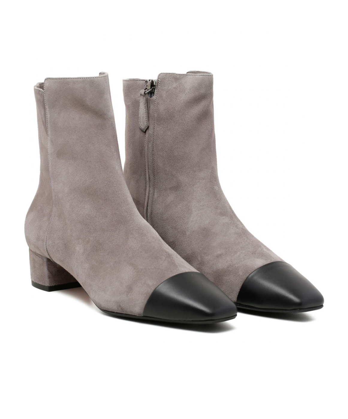 Aquazzura 35mm French Flirt Boots In Gray