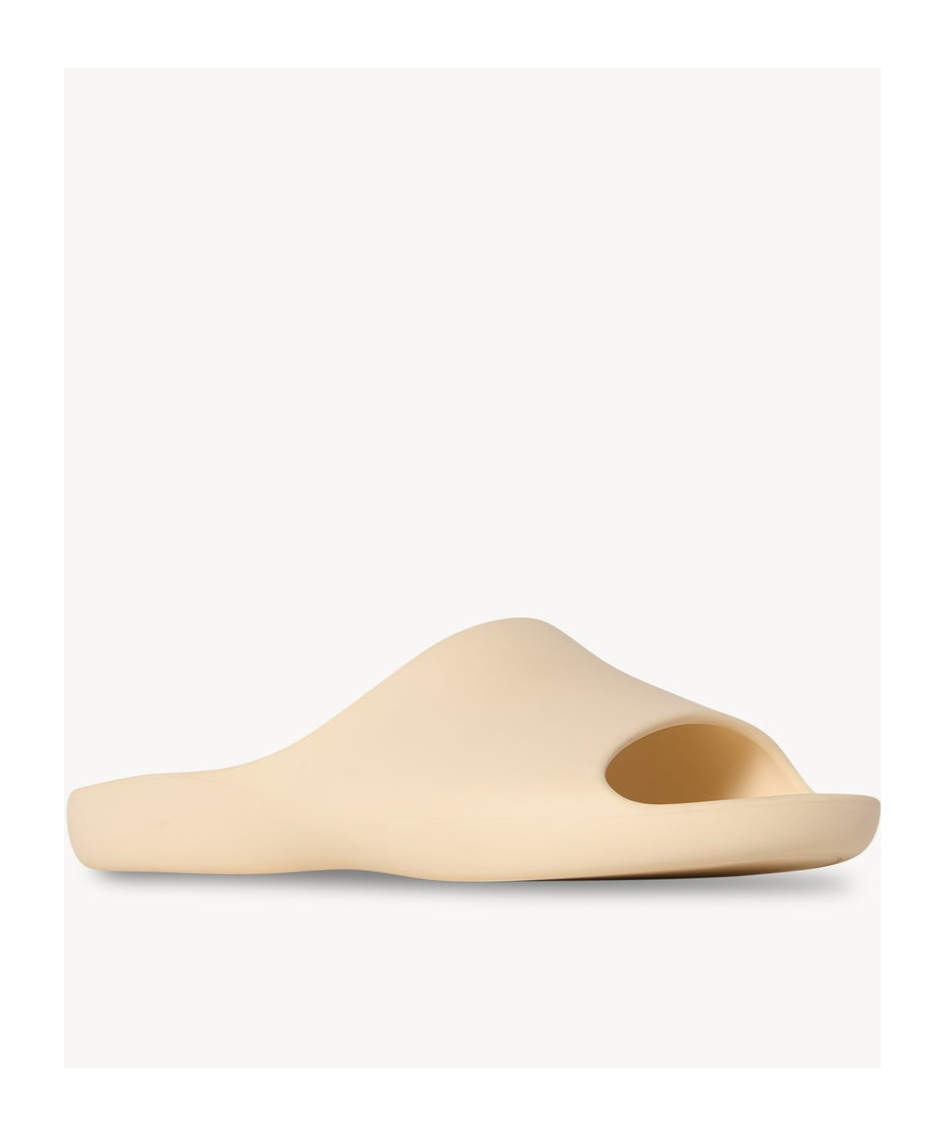 The Row Ama Rubber Slides In Brown