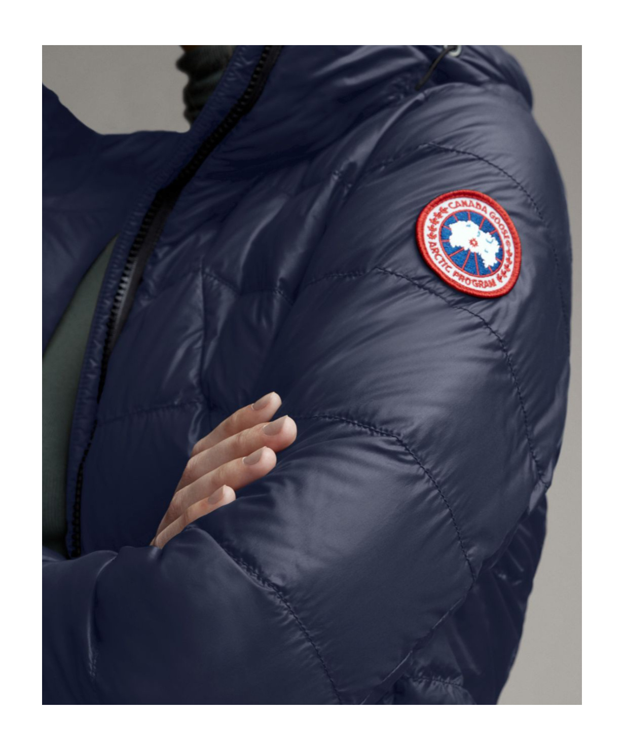 CANADA GOOSE ABBOTT HOODED QUILTED DOWN JACKET