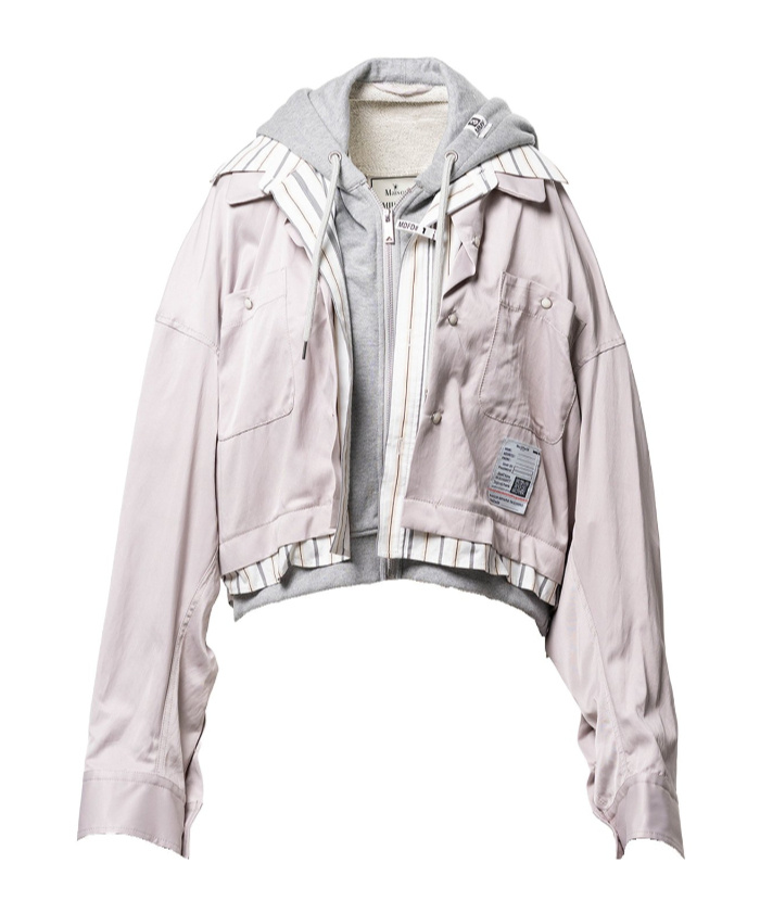 Miharayasuhiro Triple Layered Shirt In Pink