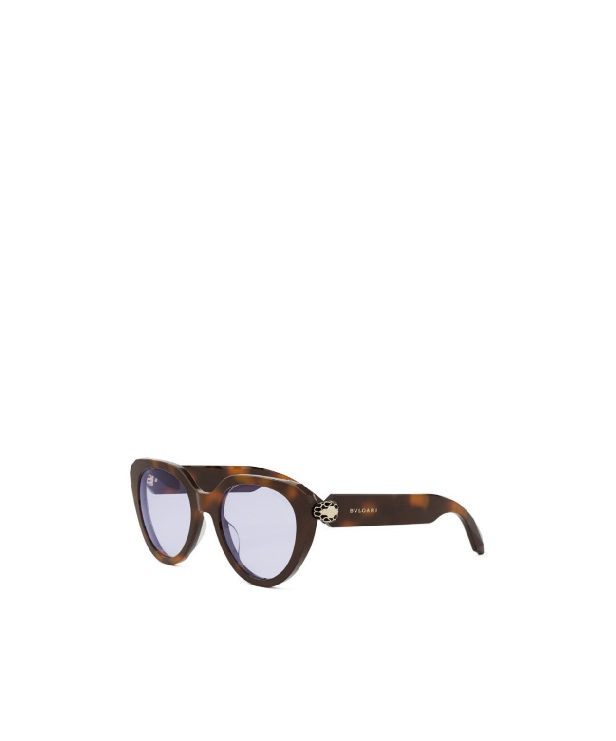 Bvlgari Bulgari Cat-eye Glasses In White