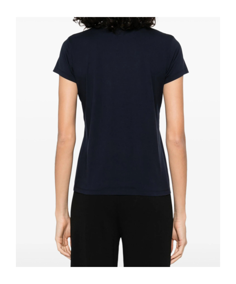 Mazzarelli Tonal-stitching Short-sleeve T-shirt