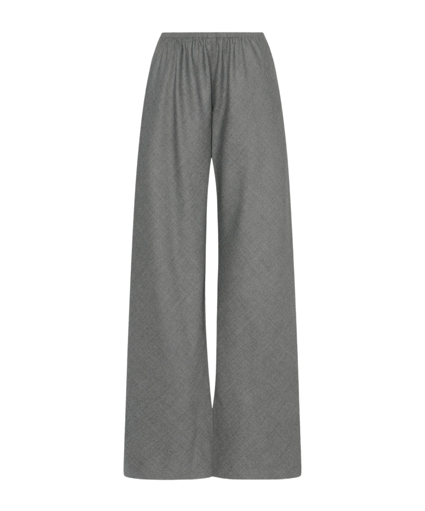 The Row Gala Virgin Wool Trousers In Gray