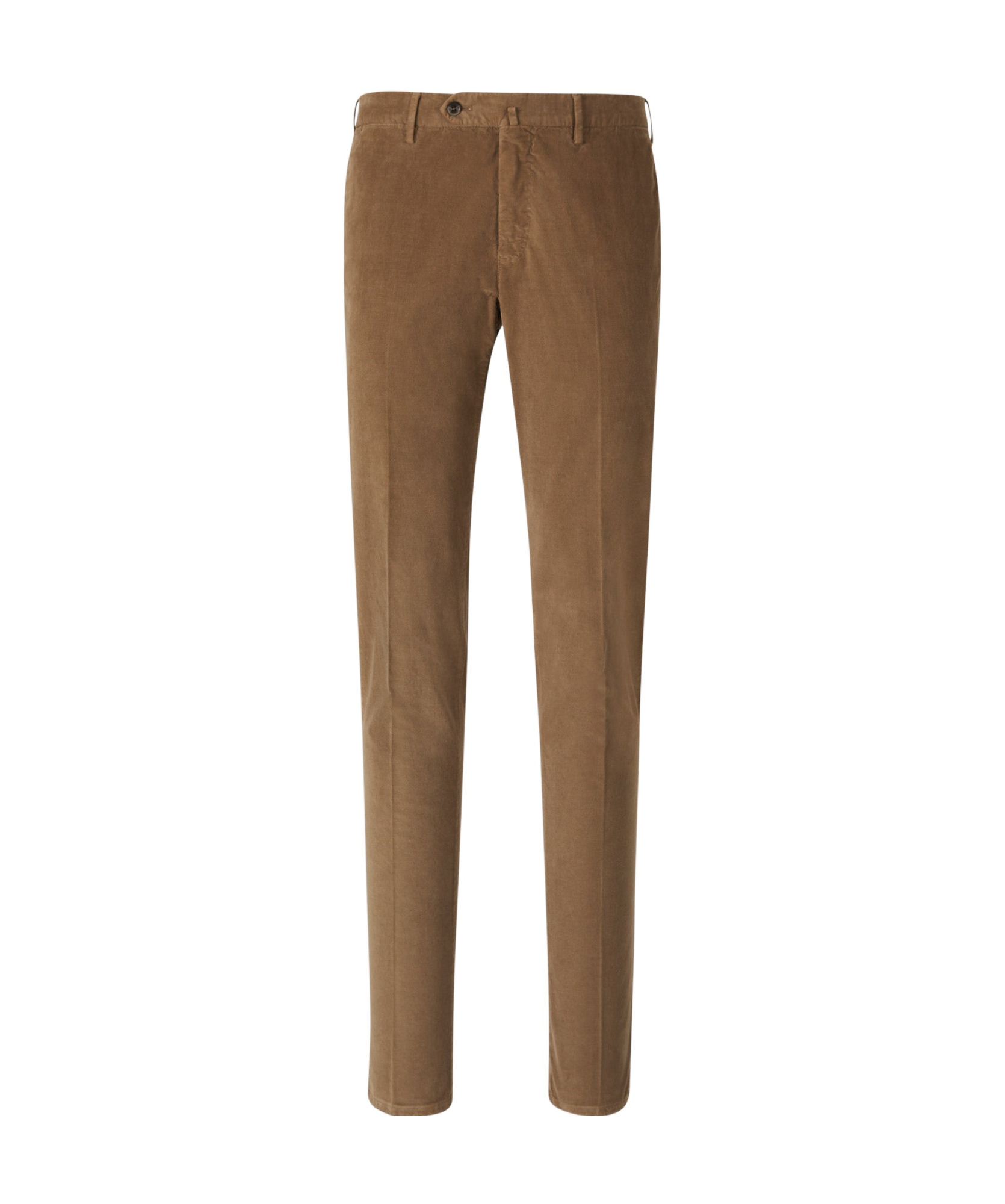 Pt01 Waistband Loop Casual Pants In Brown