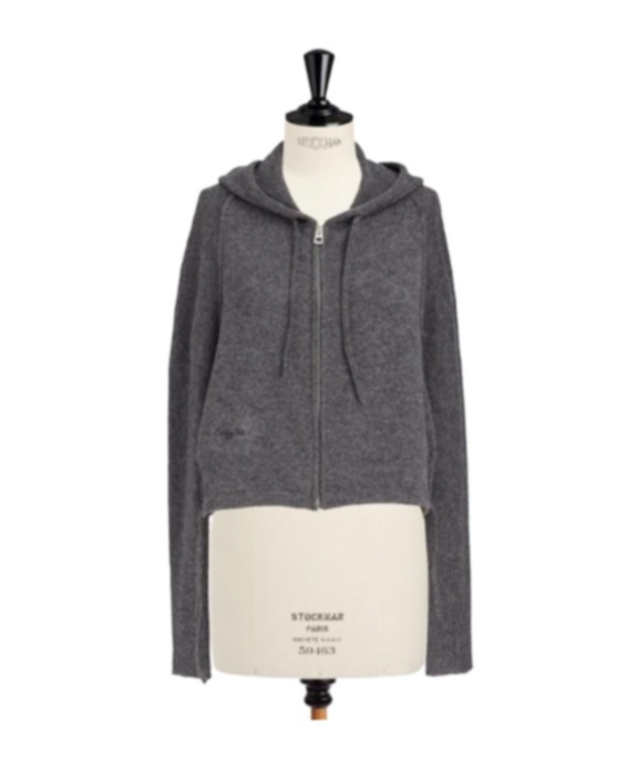 Dior Hooded Zipped Cardigan