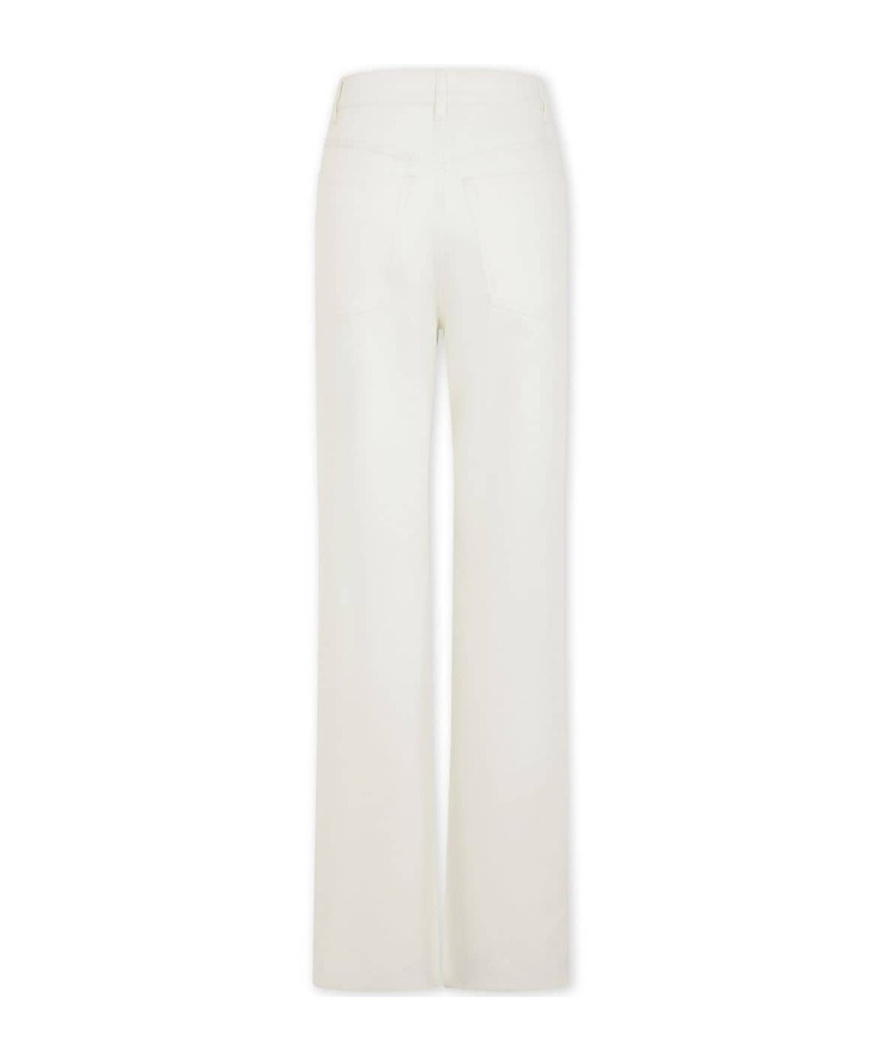 Rabanne Paillette-embellished Flared Jeans In White