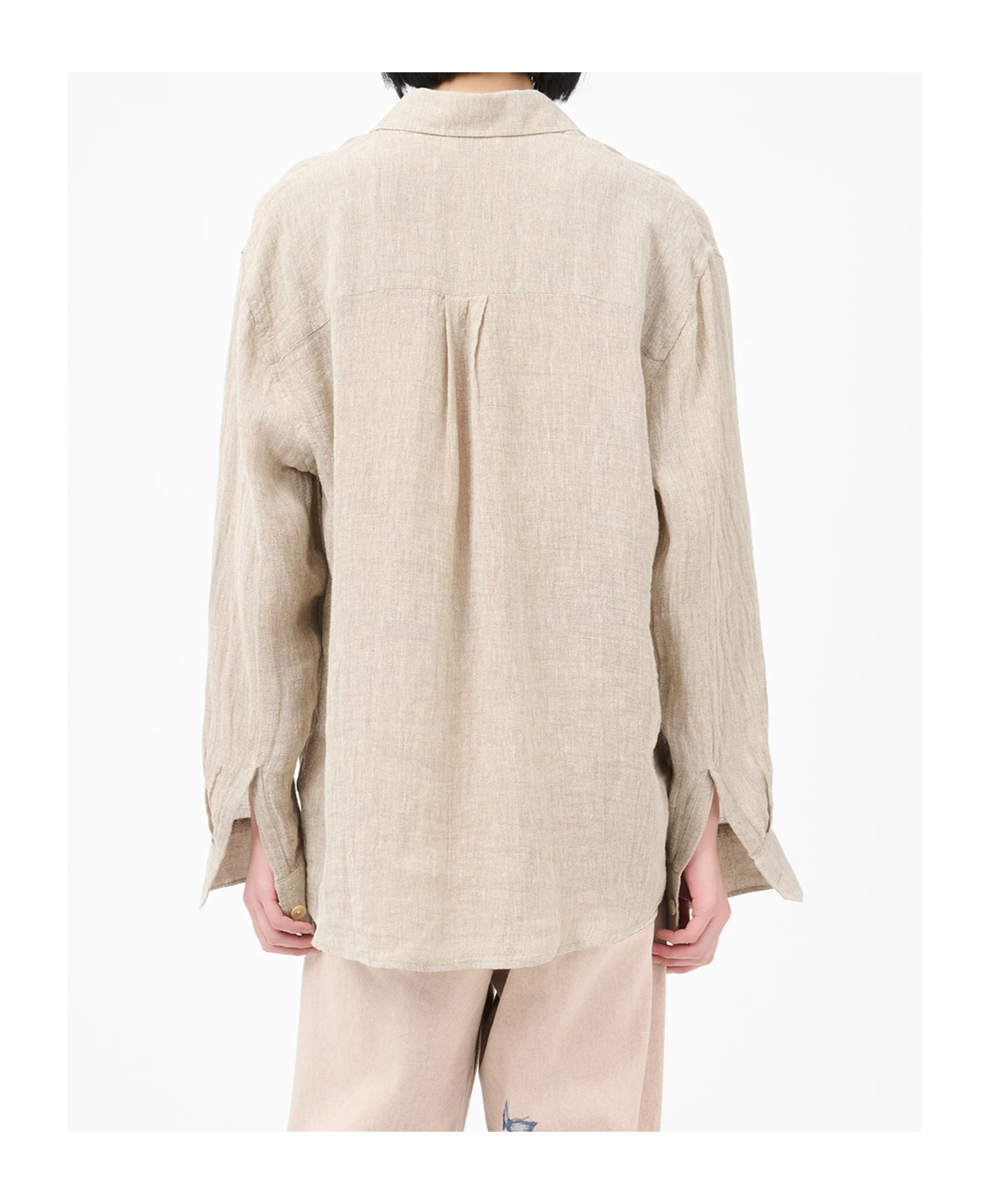 Our Legacy Textured Fabric Long Sleeves Chest Pocket Shirt