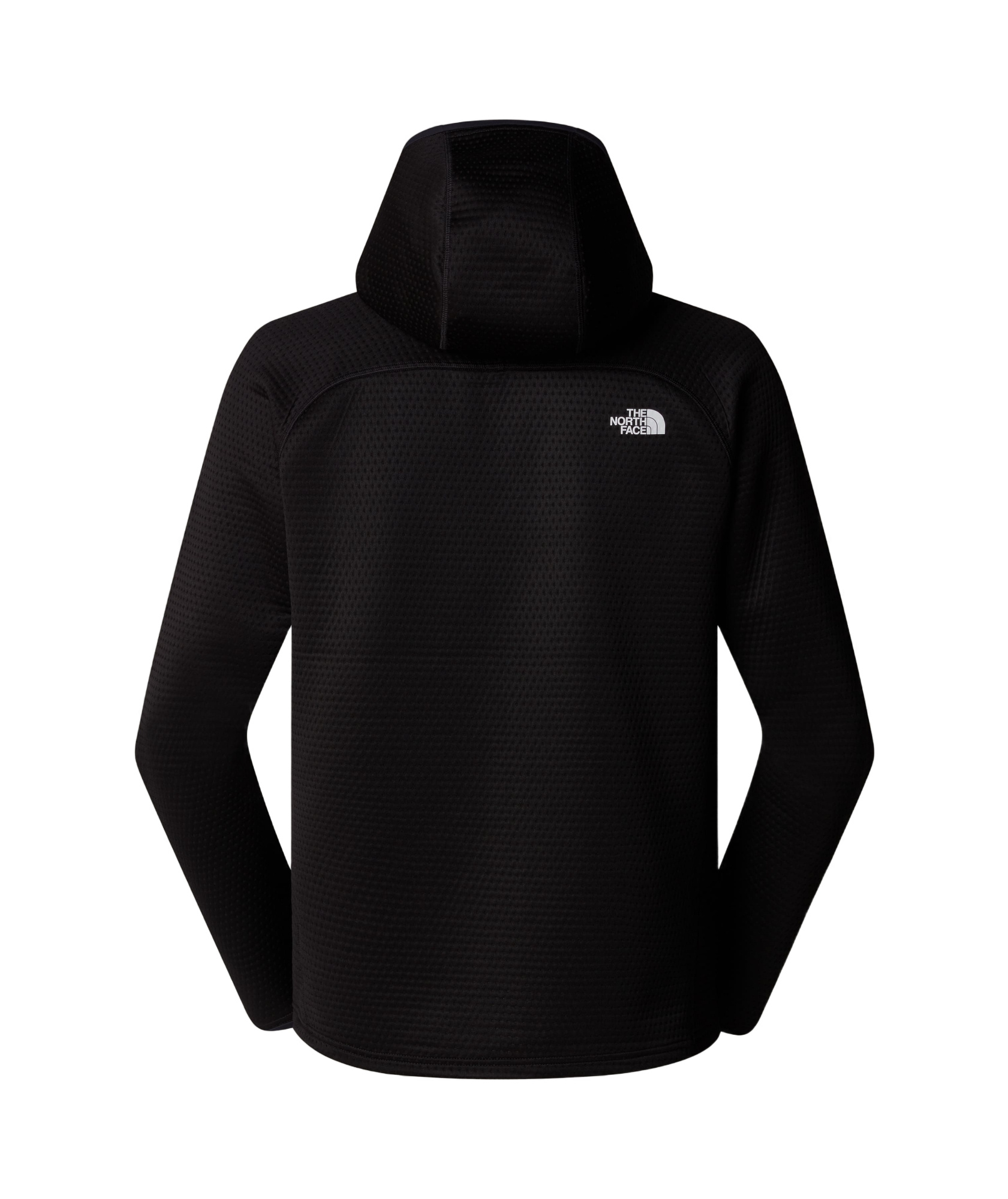 Shop The North Face Knitted Hooded Jacket In Black