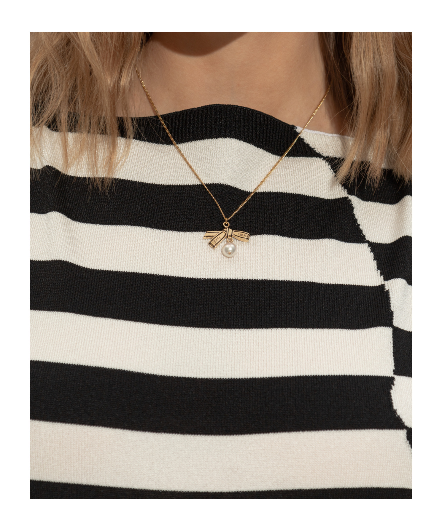 Jimmy Choo Ribbon Necklace
