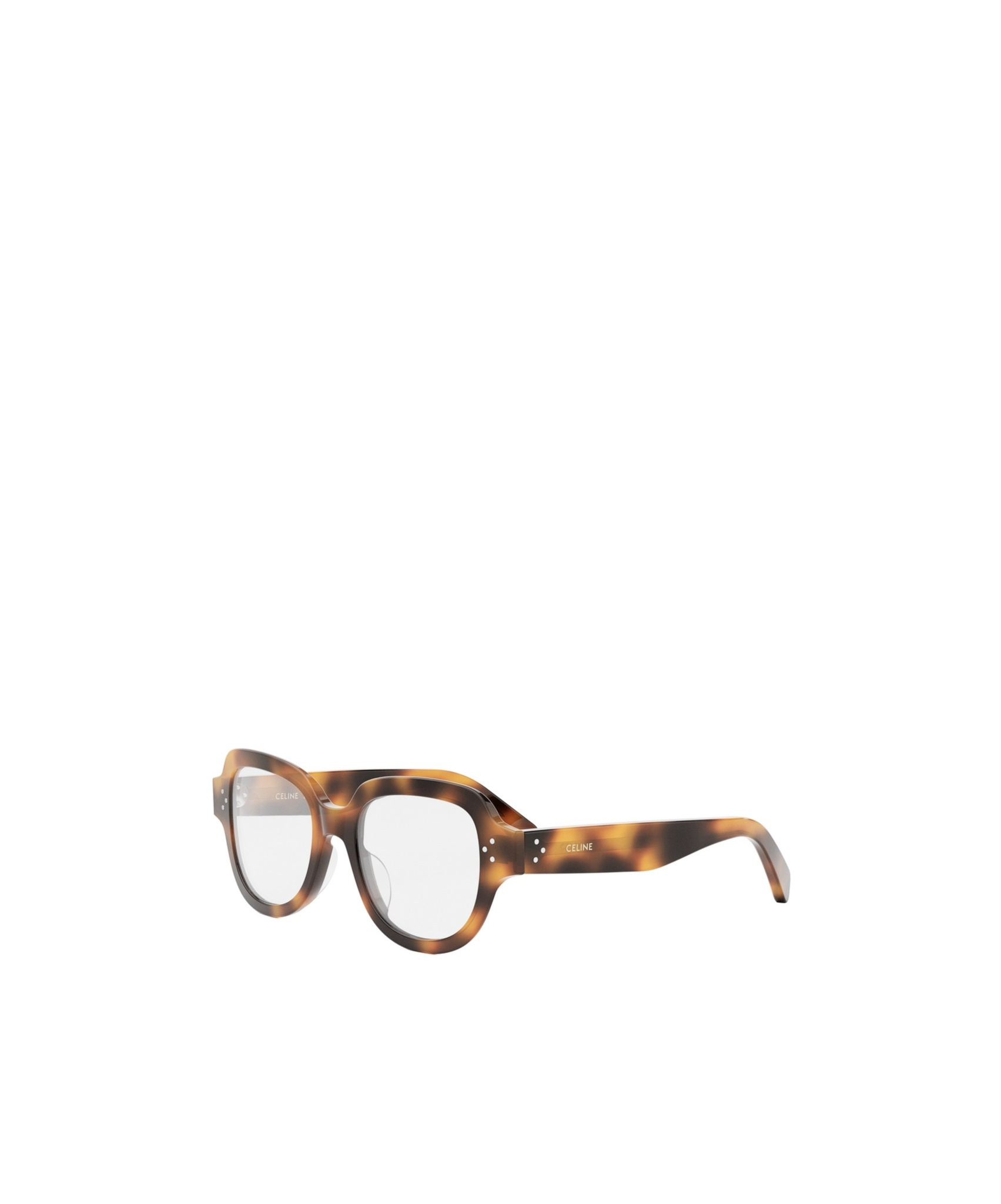 Celine Cl50141u Bold 3 Dots Hd 053 Glasses In White