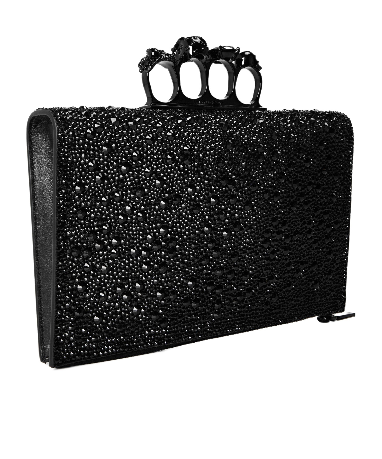 Alexander Mcqueen Sleekstyled Clutch Bag In Black