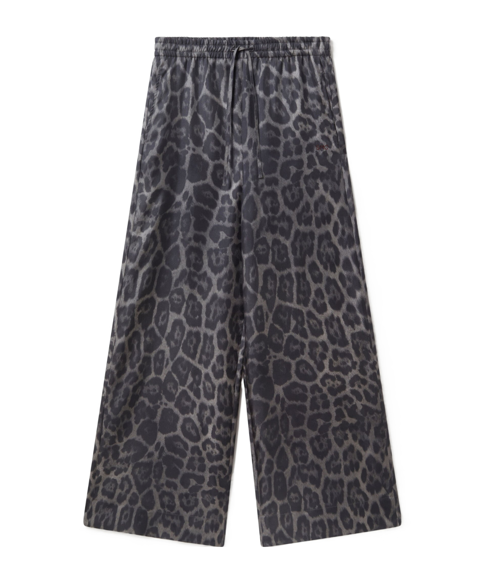 Stella Mccartney Oversized Drawstring Leopard Print Pants
