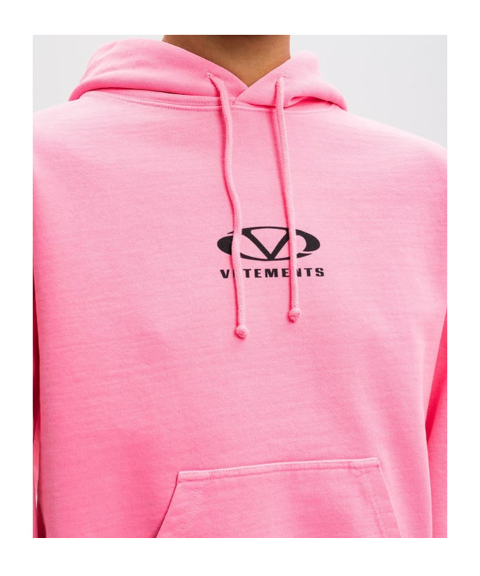 Vetements Long-sleeved Sweater In Pink