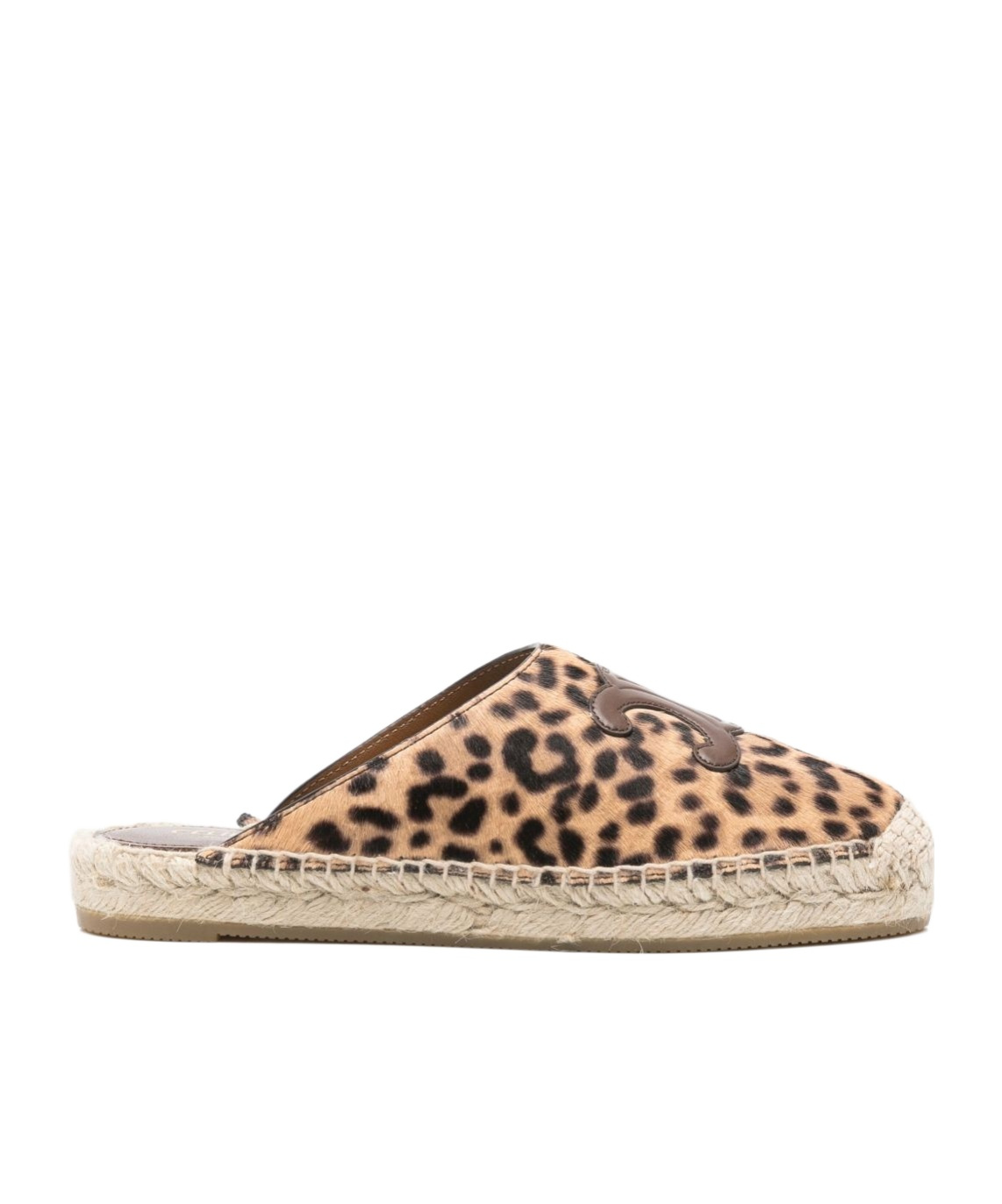 Celine Women Les Espadrilles Aperta Dietro Espadrillas In Brown