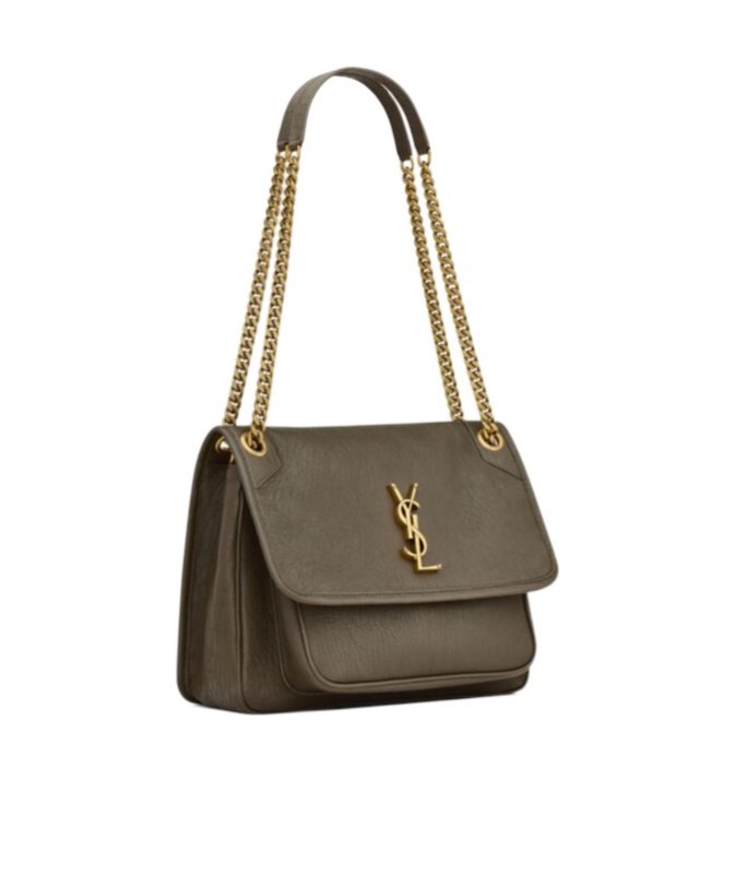 Saint Laurent Medium Niki Shoulder Bag In Brown