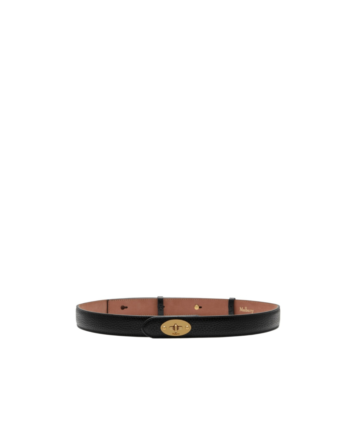 Mulberry Thin Darley Belt In Black