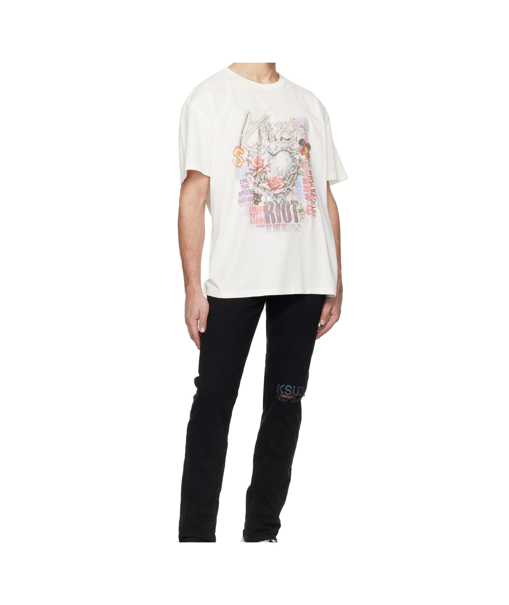 KSUBI SKETCH BIGGIE T-SHIRT