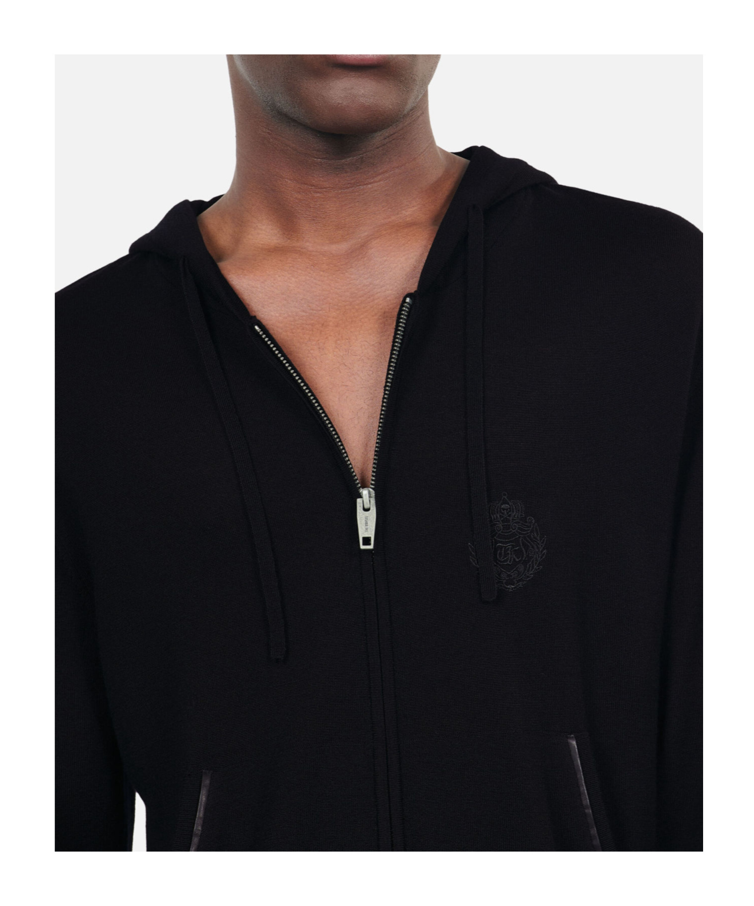 The Kooples Wool Sweater In Black