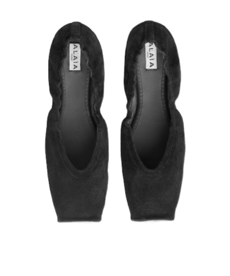 Alaïa Alaia Women Ballet Flats Suede Ballerinas