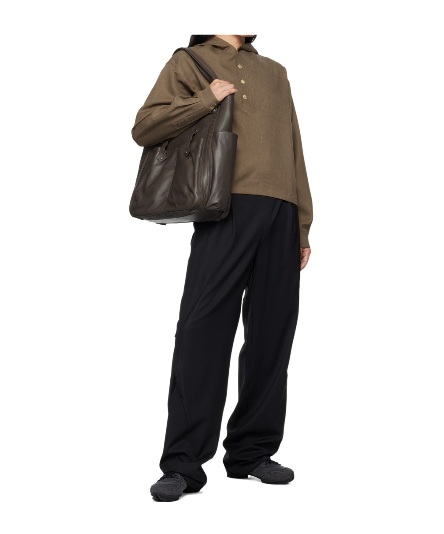 Kiko Kostadinov Hoodies In Brown