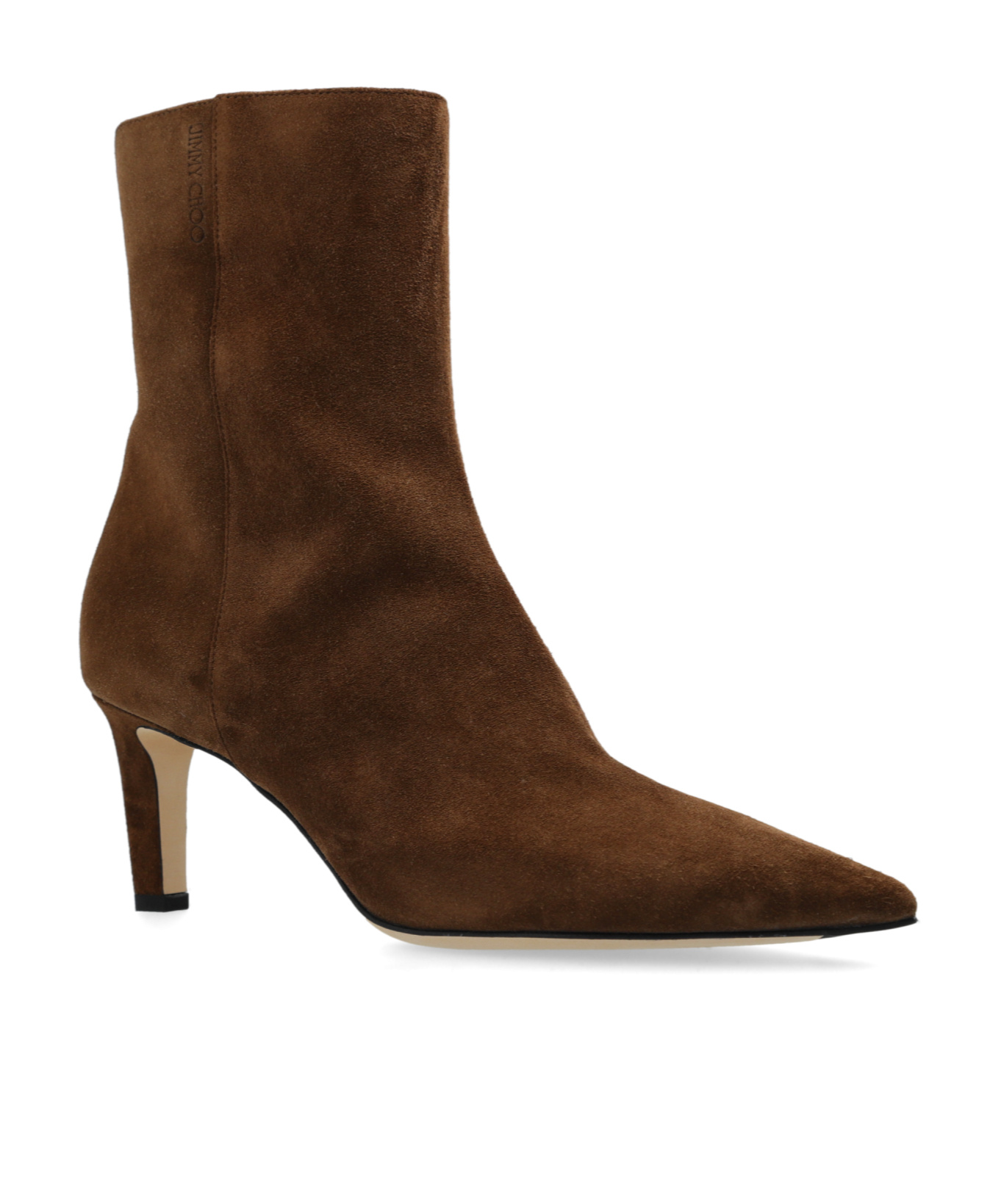 Jimmy Choo 65mm Alizze Boots In Brown