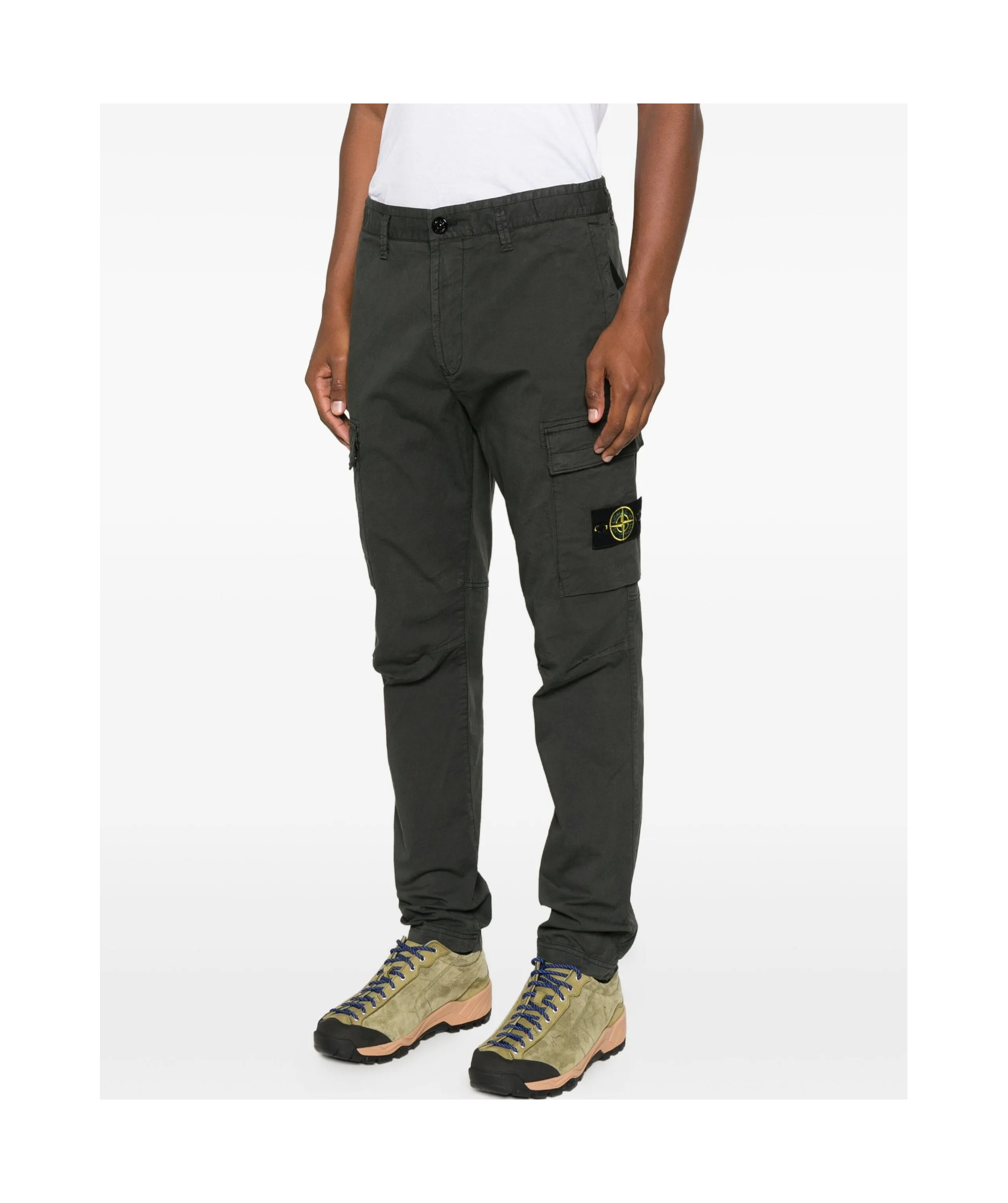 Stone Island Pant Regular Tapered Clothing In Gray