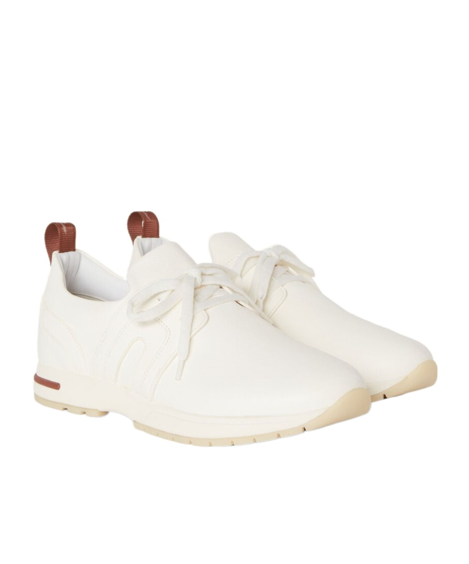 Loro Piana 360 Flexy Walk Sneakers In White