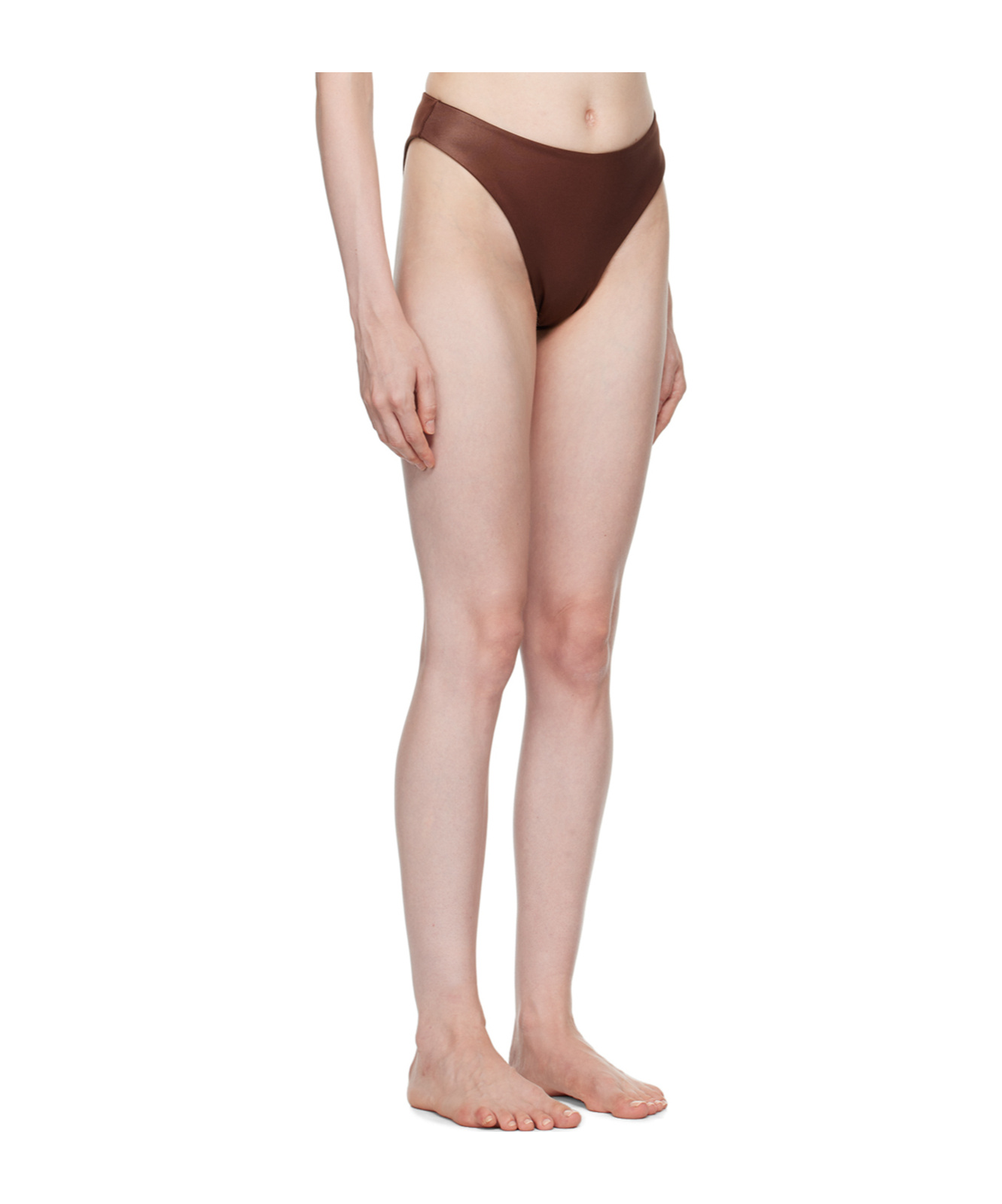 Magda Butrym High-rise Bikini Swimsuit In Nude