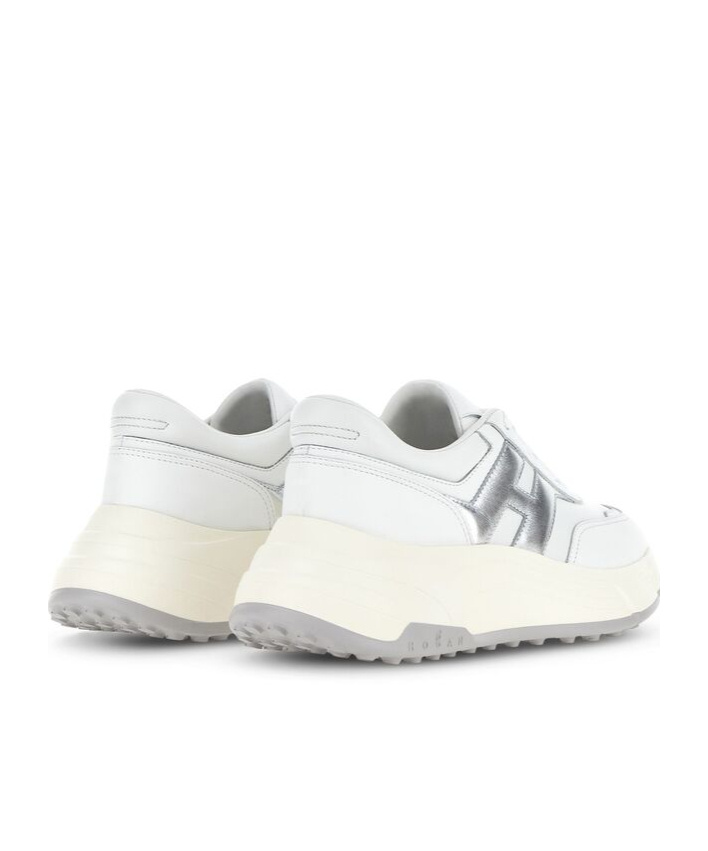 Hogan Laced Sneakers In White