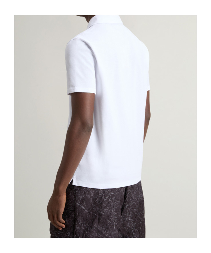 WOOLRICH POCKET-DETAIL POLO SHIRT