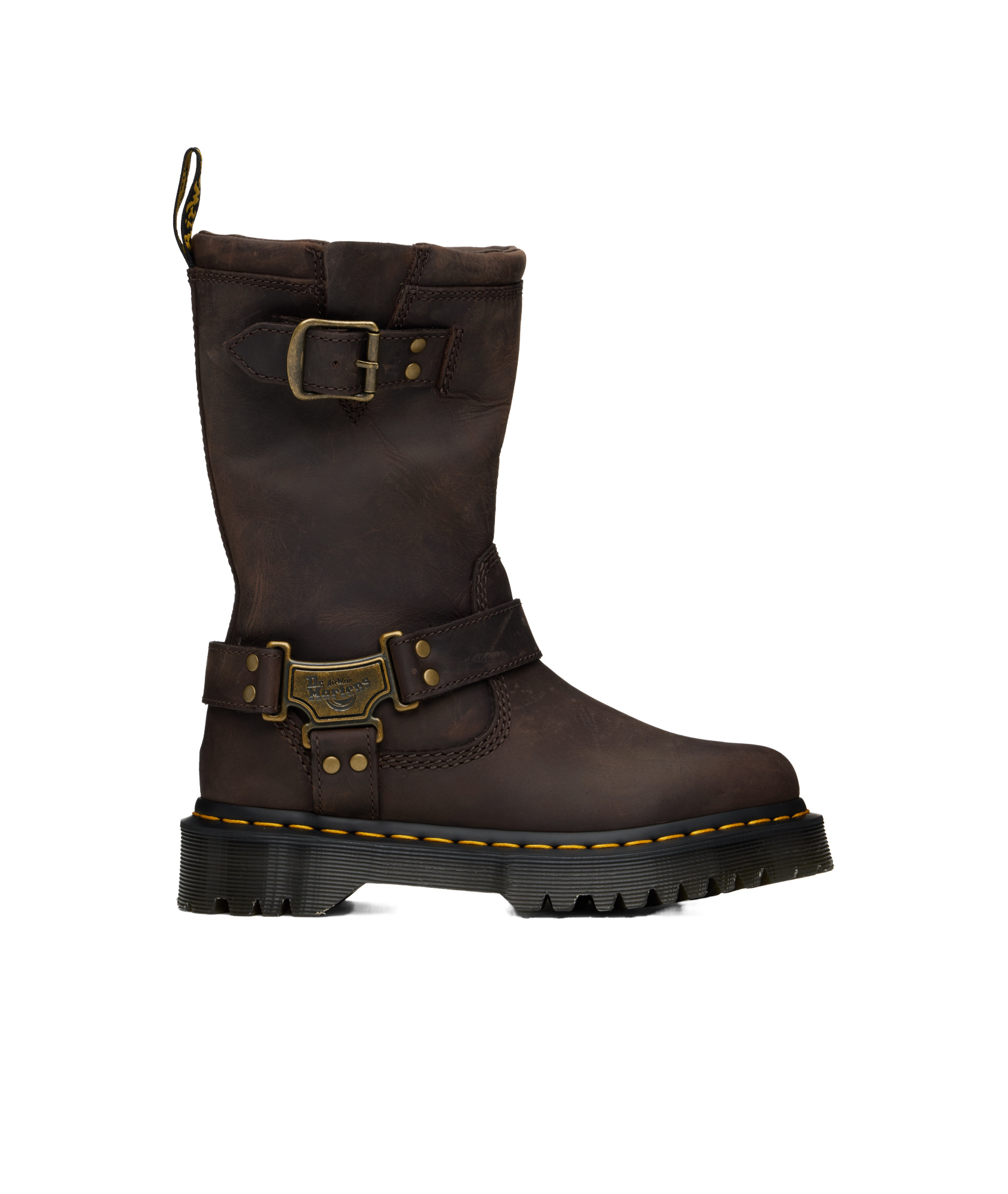 Dr. Martens Studded Ankle Boots In Black