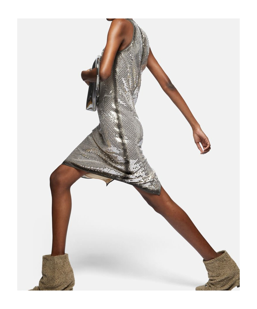 Attico The Dresses In Gray