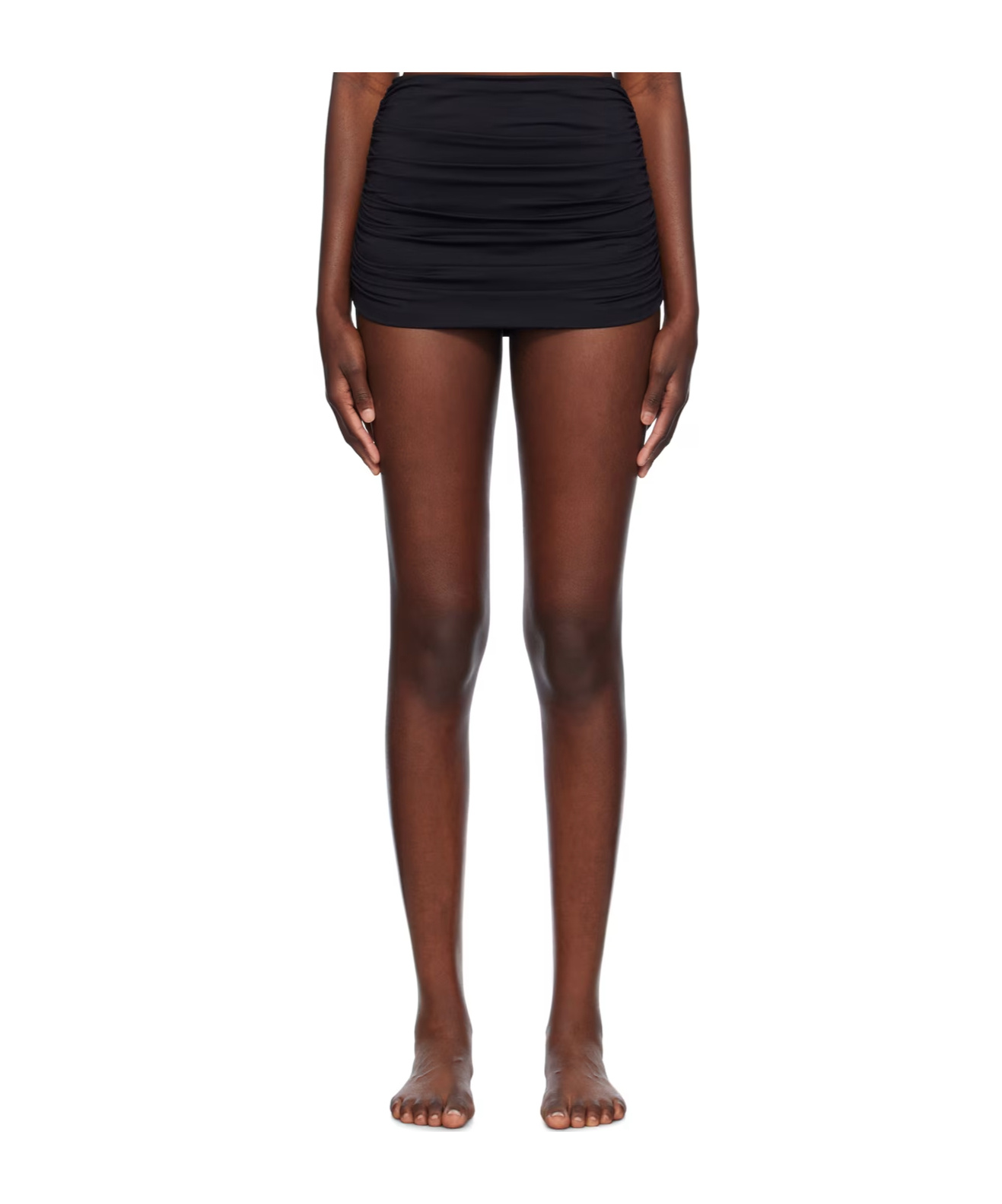 Shop Wardrobe.nyc Shirred Bikini Bottoms
