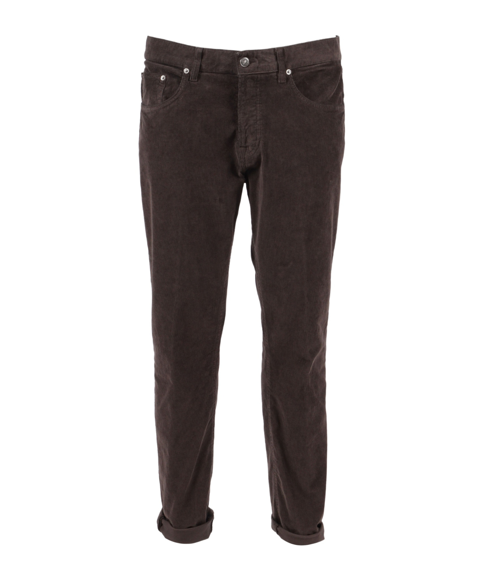 Dondup Corduroy Trousers In Brown