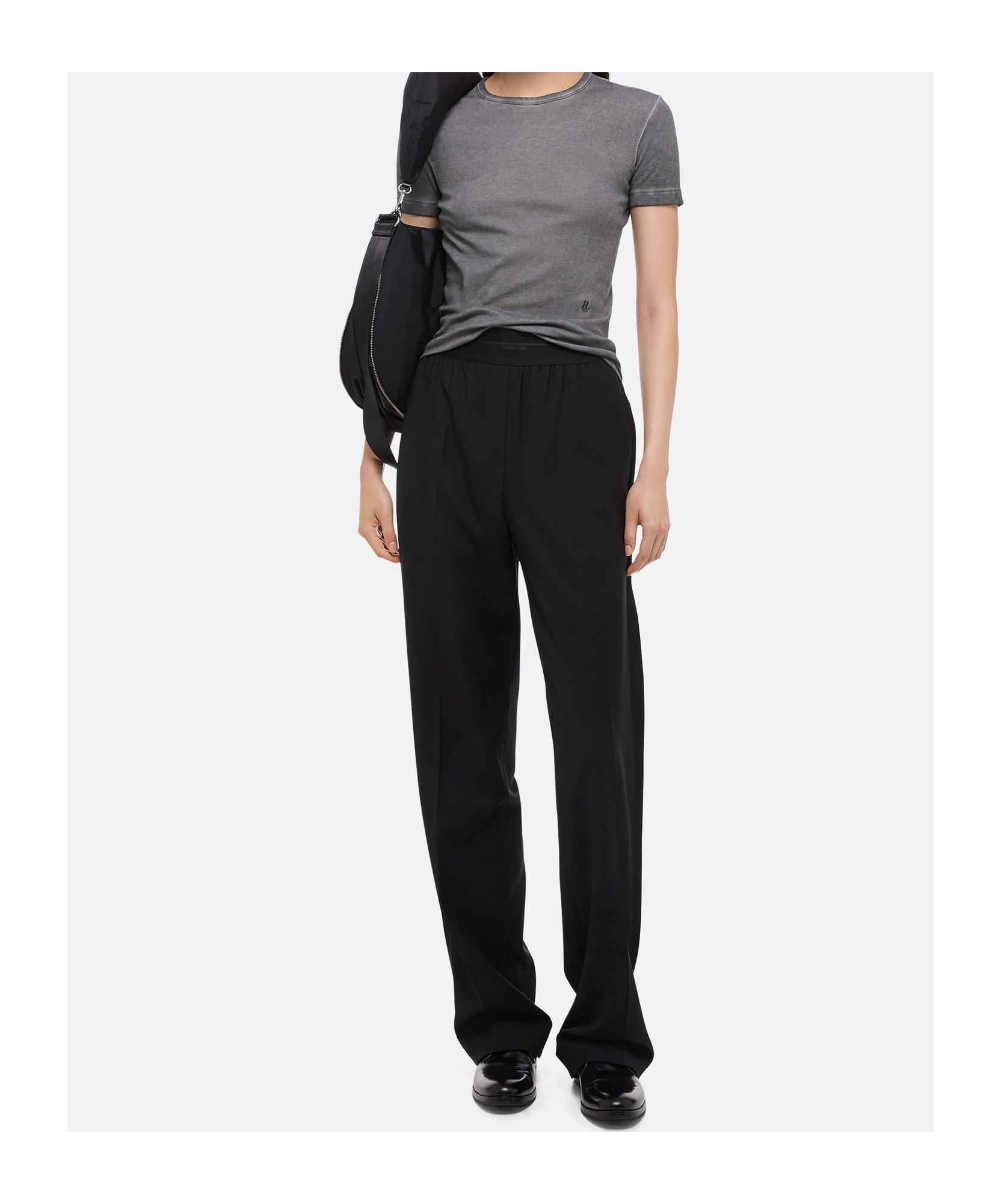 Helmut Lang Garment-dyed Shrunken Tee