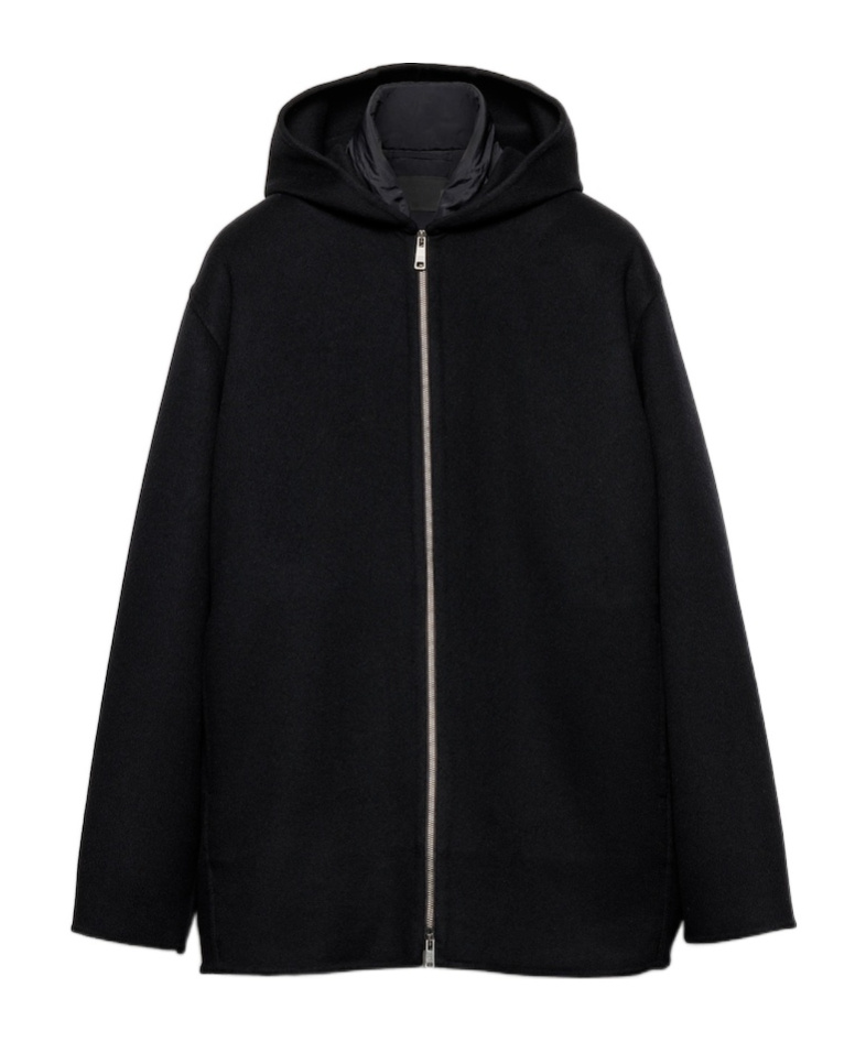Prada Jacke Aus Wolle In Black