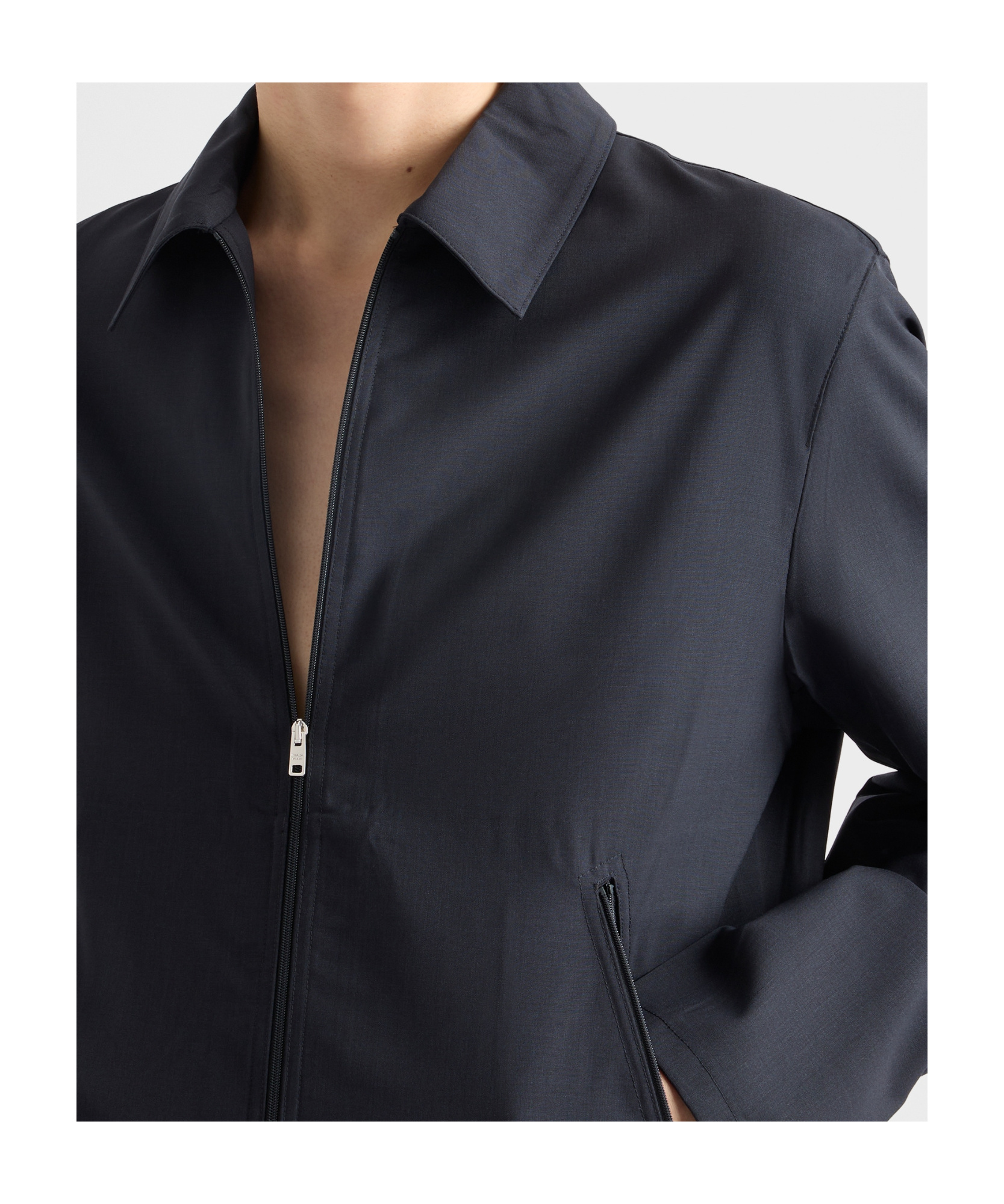 Prada Wool Shirt Jacket